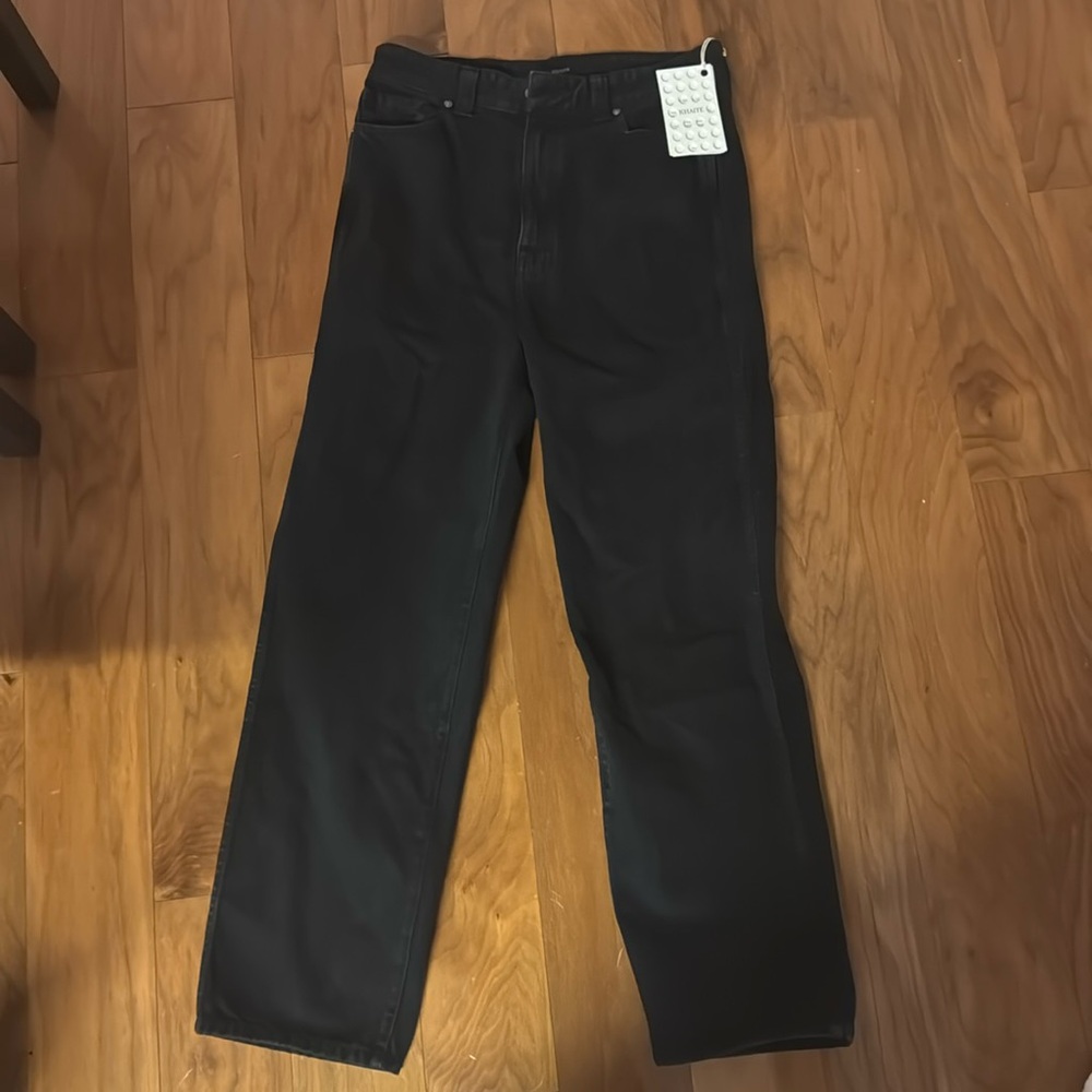 NEVER WORN TAGS ON- KHAITE MARTIN JEAN- black size 29